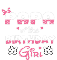 Papa Of The Birthday Girl Mouse Family Matching T-Shirt