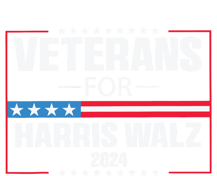 Veterans For Harris Walz 2024 Presidential Campaign T-Shirt