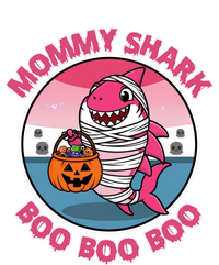 Mommy Shark Boo Boo Boo Funny Family Shark Halloween T-Shirt