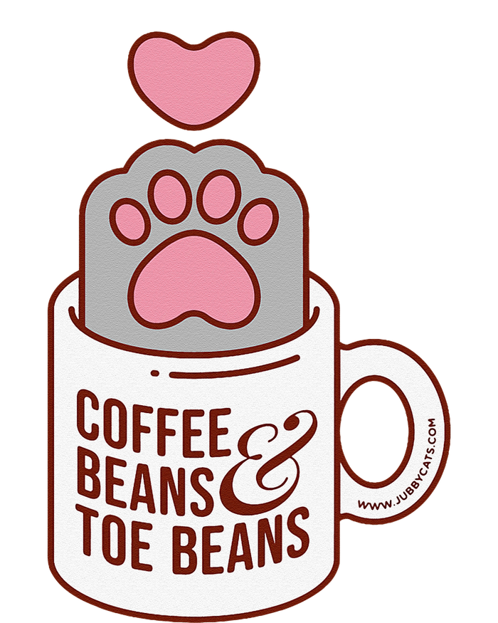 Coffee Beans & Toe Beans Funny Cute Cat Puns Toe Beans T-Shirt