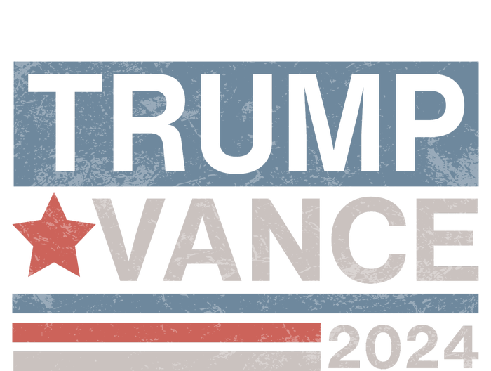 Trump Vance 2024 Retro Stripe Trump Jd Vance T-Shirt