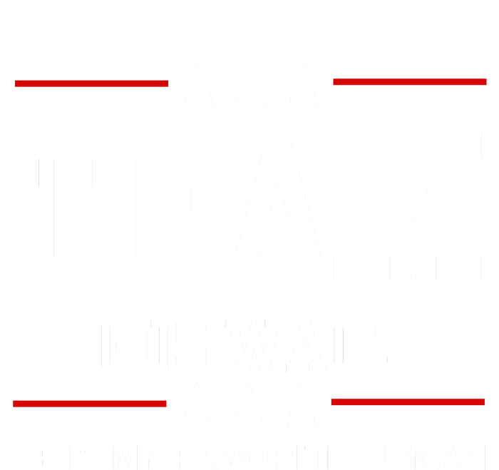 Team Gus Walz He Is My Favorite Human Full Zip Hoodie