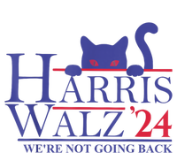 Harris Waltz 2024 WeRe Not Going Back Funny Cat Lady Sustainable Bucket Hat