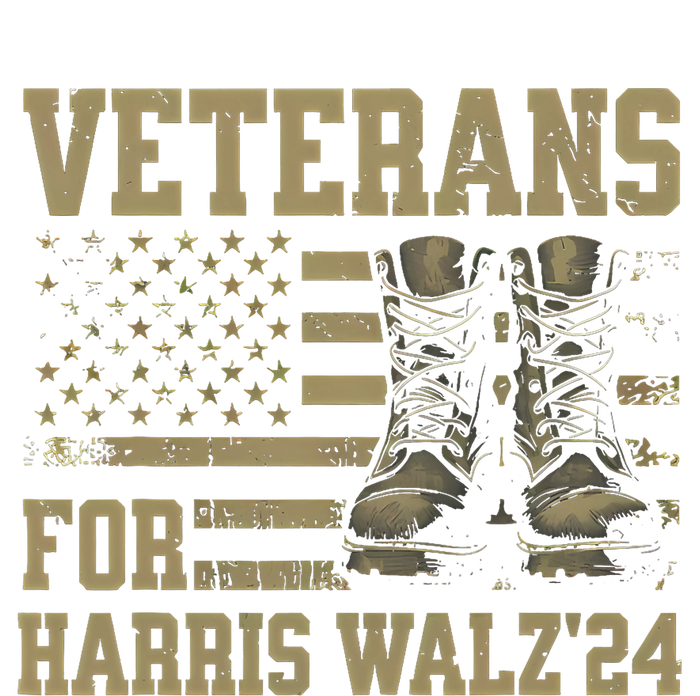 Veterans For Harris Walz Waltz 2024 Presidential Campaign T-Shirt