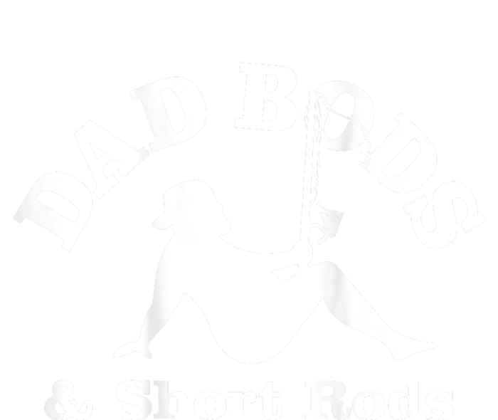 Dad Bods And Short Rods Funny Man Fishing Lovers Baby Long Sleeve Bodysuit