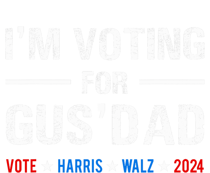 IM Voting For Gus Dad Vote Harris Walz 2024 Sustainable Bucket Hat