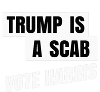 Trump Is A Scab Vote Harris Cooling Performance Long Sleeve Crew