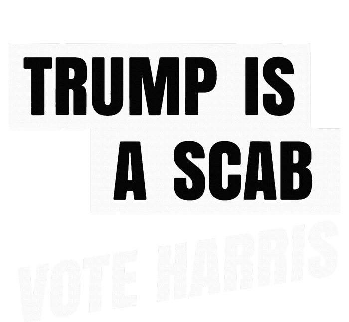 Trump Is A Scab Vote Harris Cooling Performance Long Sleeve Crew