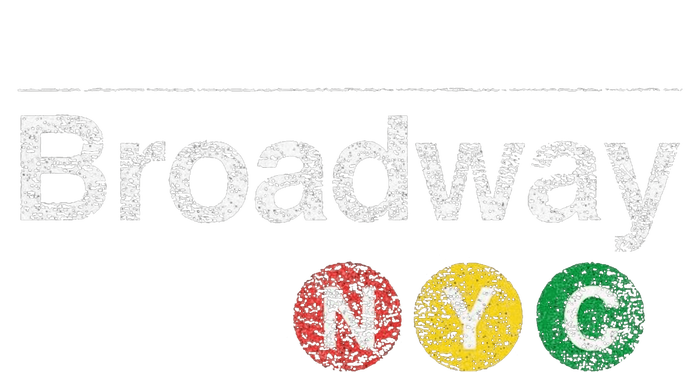 Broadway New York Nyc Worn Design T-Shirt