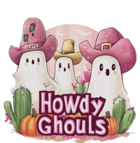 Funny Howdy Ghouls Ghost Halloween Spooky Team Women's Racerback Tank