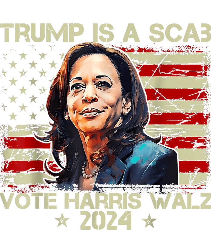 Donald Trump Is A Scab Vote Harris T-Shirt