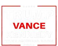 Trump Vance Kennedy Take America Back Again Women's Racerback Tank