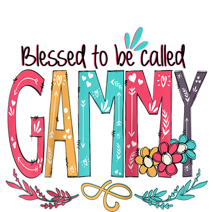 Blessed To Be Called Gammy Colorful For Grandma Gifts Garment-Dyed Sweatshirt