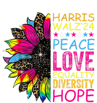 Kamala Harris Tim Walz 2024 Peace Lgbt Harris Walz Waltz T-Shirt