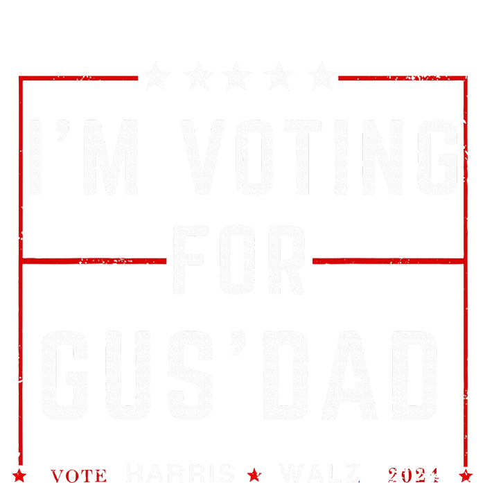 IM Voting For Gus Dad Vote Harris Walz 2024 Pres And Vice Women's Perfect Tri Tunic Long Sleeve Shirt