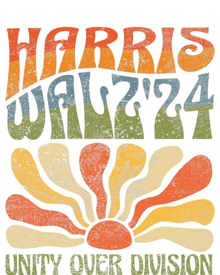 Harris Waltz 2024 Unity Over Division Kamala Harris Tim Walz T-Shirt