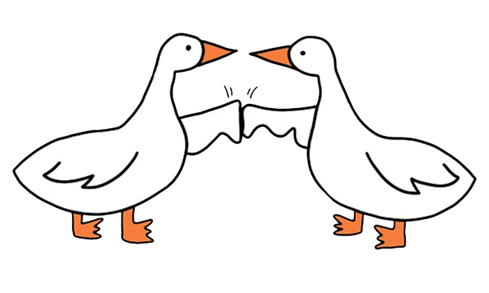 Goose Bumps Funny Coaster