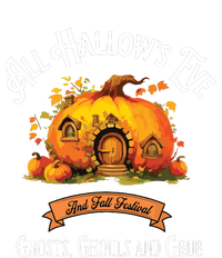 All Hallows Eve Ghosts Ghouls And Grub Halloween Ladies Essential Flowy Tank