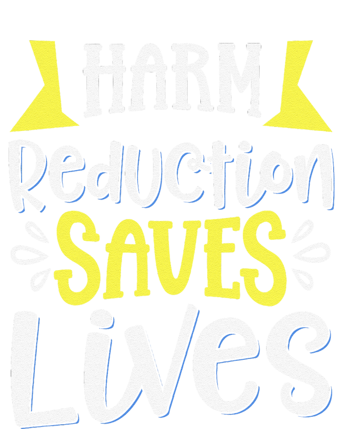 Harm Reduction Saves Lives Women's Knotted Racerback Tank