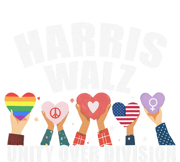 Harris Walz Unity Over Division Election 2024 T-Shirt