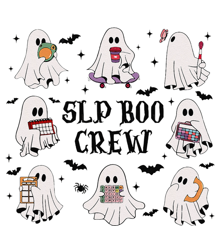 Slp Boo Crew Halloween Ghost Speech Therapy Speech Pathology Button