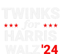 Twinks For Kamala Harris Tim Waltz 2024 Women's V-Neck T-Shirt