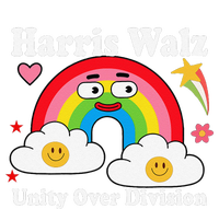 Unity Over Division Harris Walz 2024 Women's Fleece Hoodie