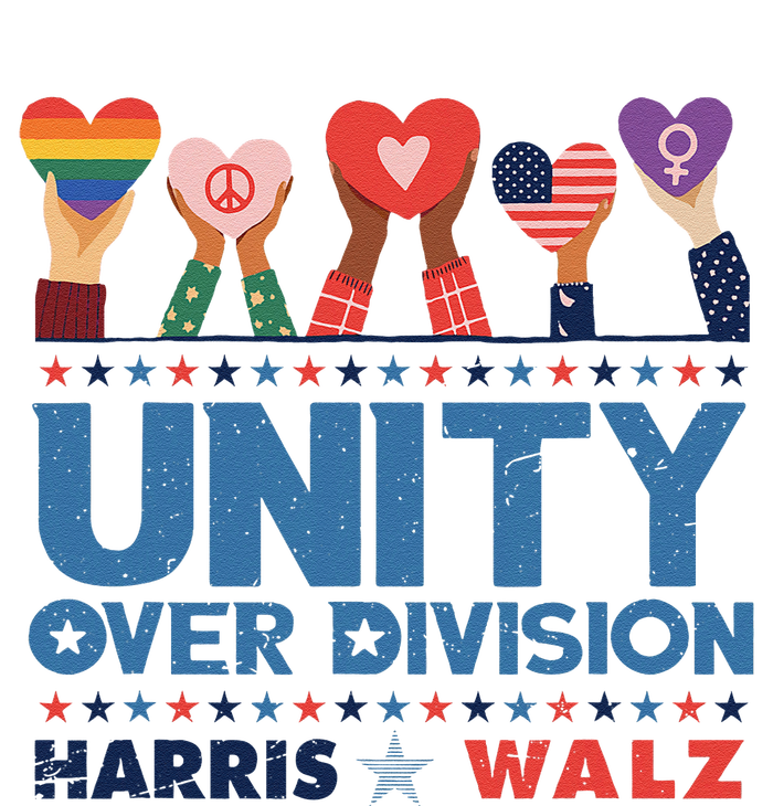 Unity Over Division Harris Walz 2024 T-Shirt