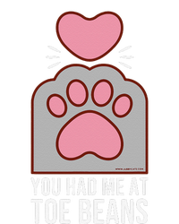 You Had Me At Toe Beans Funny Cute Kawaii Cat T-Shirt