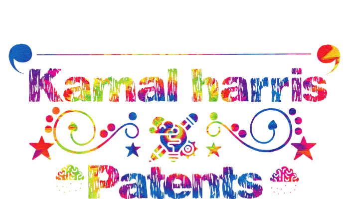 Kamal Harris Patents Tie Dye Harris Waltz Sustainable Beanie