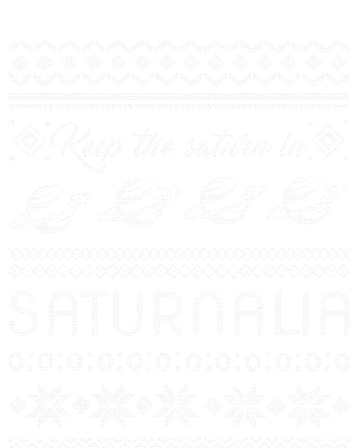 Keep The Saturn In Saturnalia Roman Ugly Christmas Women's Perfect Tri Tunic Long Sleeve Shirt