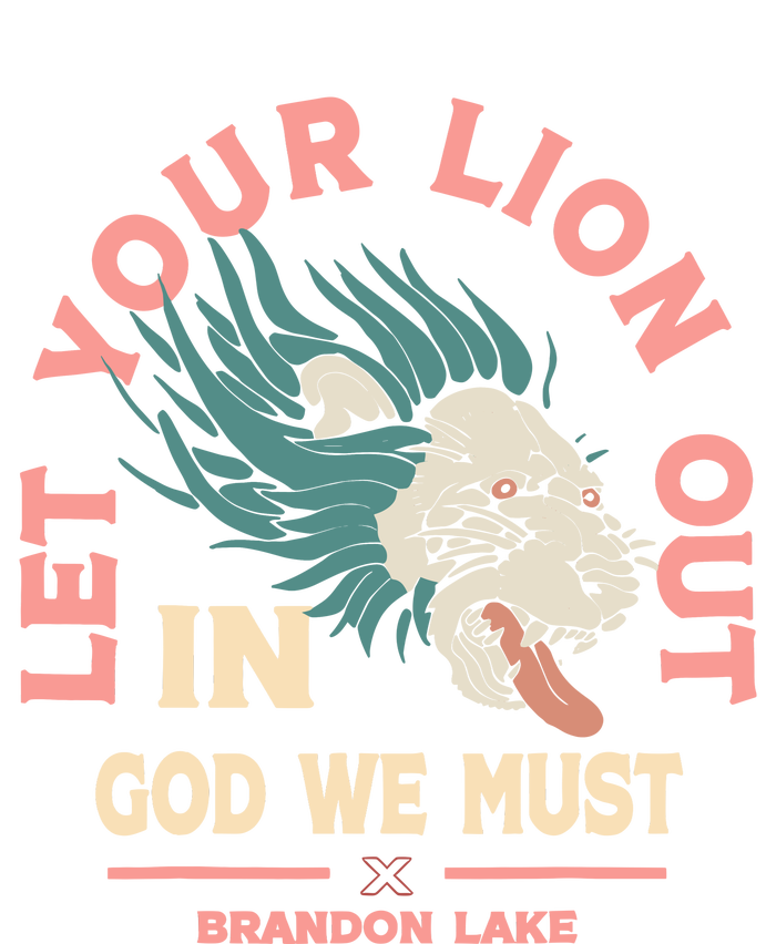 Brandon Let Your Lion Out We Must Merch Lake Tie-Dye T-Shirt