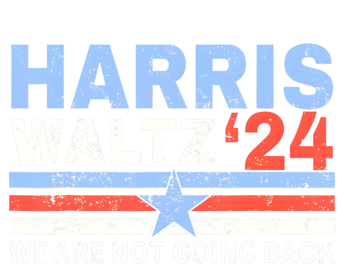 Harriswaltz 2024 WeRe Not Going Back Vote For 2024 USA-Made Snowflake Beanie