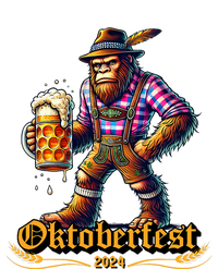 German Bigfoot Sasquatch Lederhose Funny Oktoberfest 2024 Softstyle Adult Sport Polo