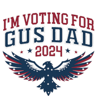 IM Voting For Gus Dad Harris Walz 2024 Pres And Vice Kids Long Sleeve Shirt