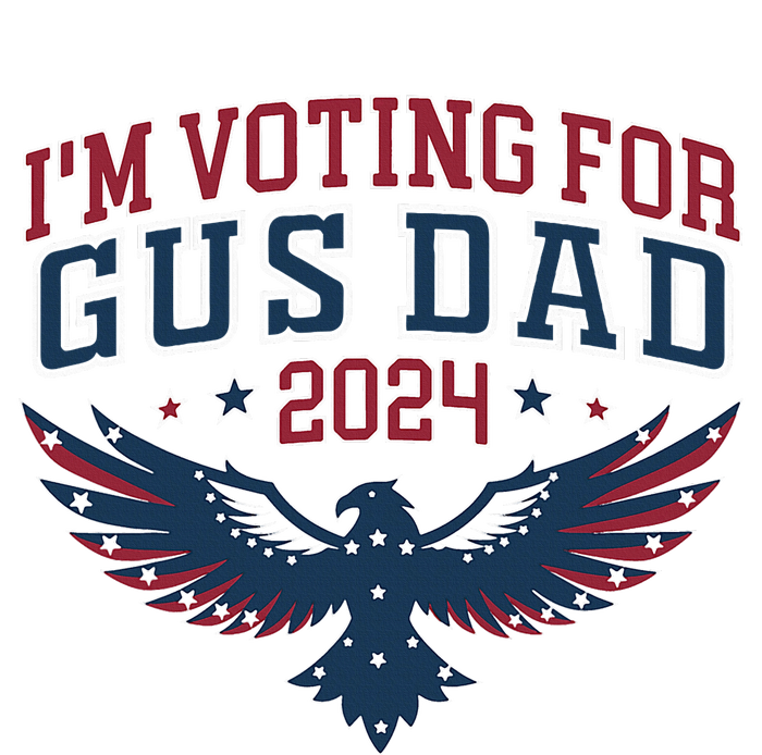 IM Voting For Gus Dad Harris Walz 2024 Pres And Vice Kids Long Sleeve Shirt