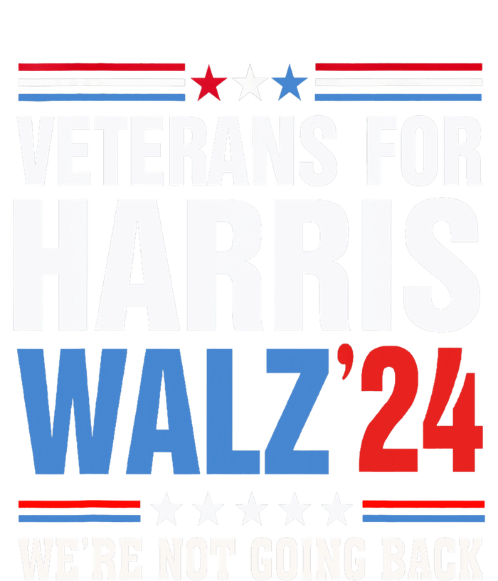 Veterans For Harris Walz 2024 Harris Waltz USA-Made Snowflake Beanie