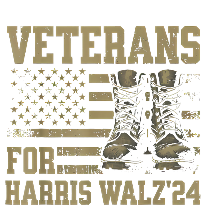 Veterans For Harris Walz Waltz 2024 Presidential Campaign T-Shirt