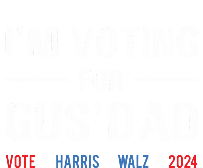 Im Voting For Gus Dad Vote Harris Walz 2024 Tie-Dye T-Shirt