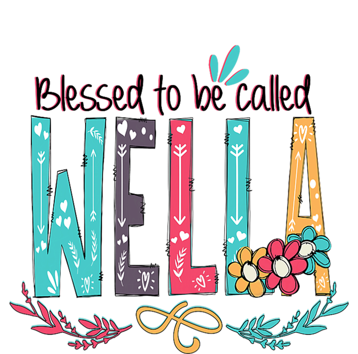 Mothers Day Gift Blessed To Be Called Wella Long Sleeve Shirt