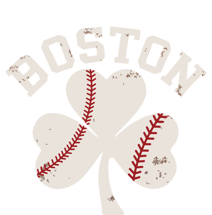 Retro Boston Lover Cropped Pullover Crew