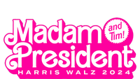 Madam President And Tim Harris & Tim Walz 2024 T-Shirt