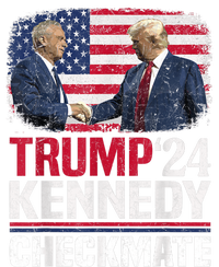 Trump Kennedy Checkmate 2024 Vote For Trump And Kennedy Ladies Long Sleeve Shirt