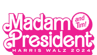 Madam President And Tim Harris Tim Walz 2024 T-Shirt