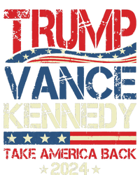 Trump Vance Kennedy Take America Back 2024 Election Valucap Bio-Washed Visor