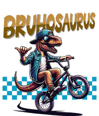 Bruhosaurus Trex Dinosaur Riding Bmx Bike Bruh Womens CVC Long Sleeve Shirt