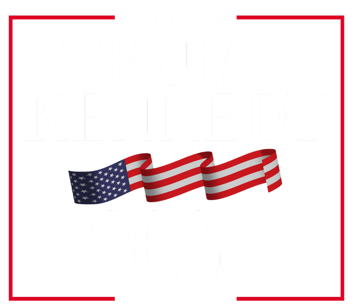 Trump Kennedy 2024 Usa Flag Election T-Shirt