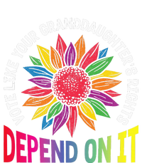 Vote Like Your GranddaughterS Rights Depend On It Rainbow Toddler Sweatshirt