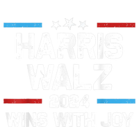 Kamala Wins With Joy Harris Waltz 2024 President Election T-Shirt