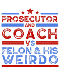 Prosecutor And Coach Vs Felon And His Weirdo Womens CVC Long Sleeve Shirt